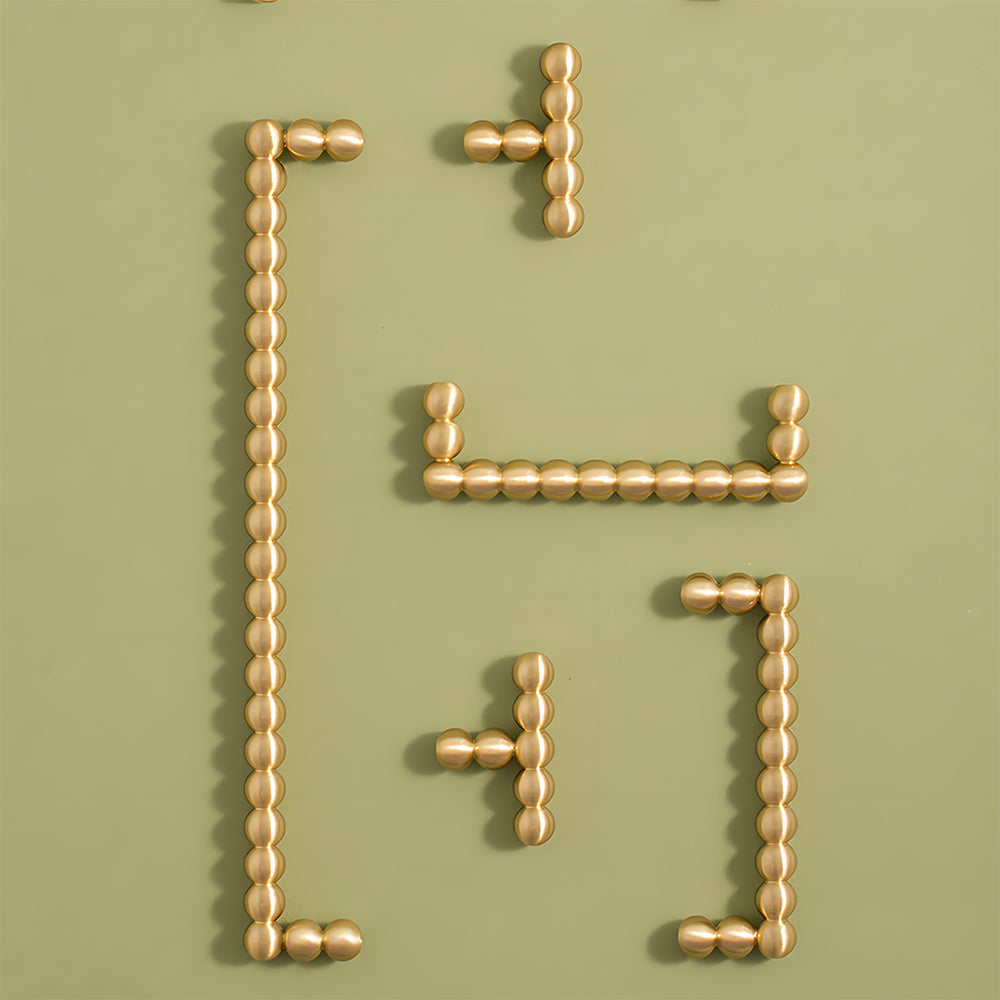Antique Brass Gold Kitchen Cabinet Handles