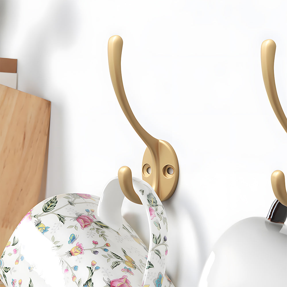 Classic Metal Wall Mounted Single Hook