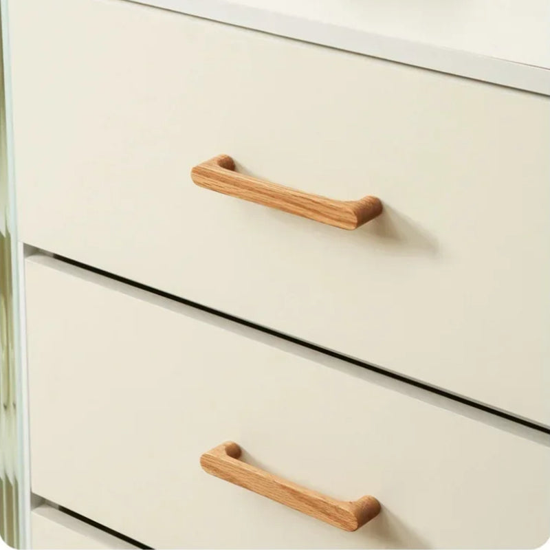 Beech Wood Cabinet Handles Wardrobe Dresser Drawer Pulls