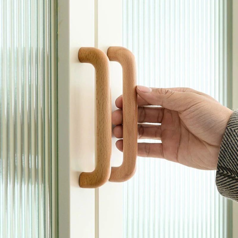 Wooden Cabinet Handles Wardrobe Closet Dresser Drawer Pulls