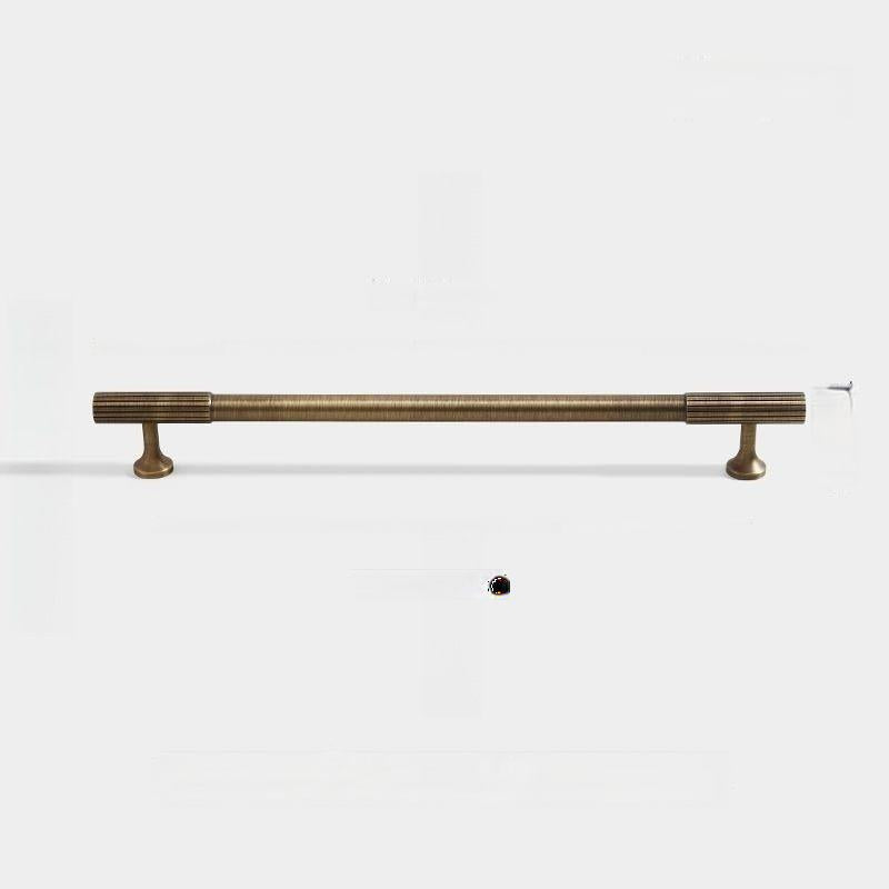 Luxury Stripe Pure Copper Antique Bronze Cabinet Handles