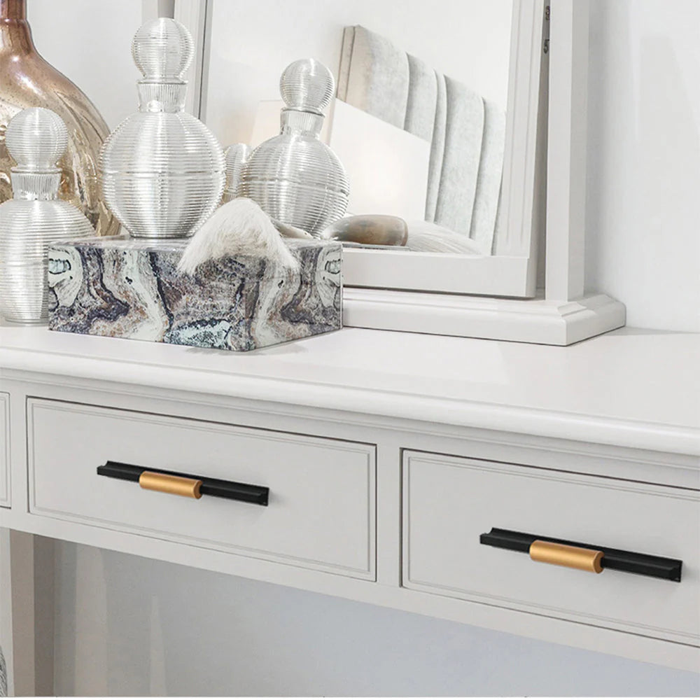 Gold Matt Black Finish Aluminium Cabinet Profile Pull Handles