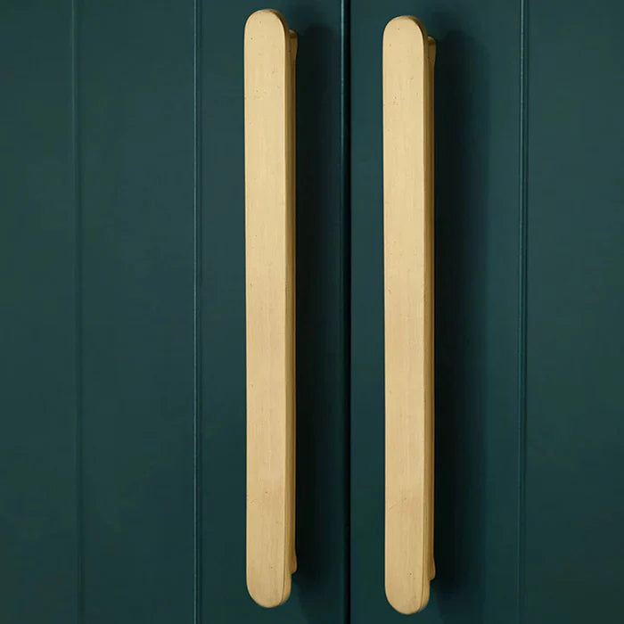 Brushed Gold Finish Cabinet Cupboard Bar Handles