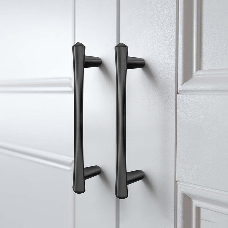Mordern Black Bathroom Dresser Cabinet Pulls And Handles