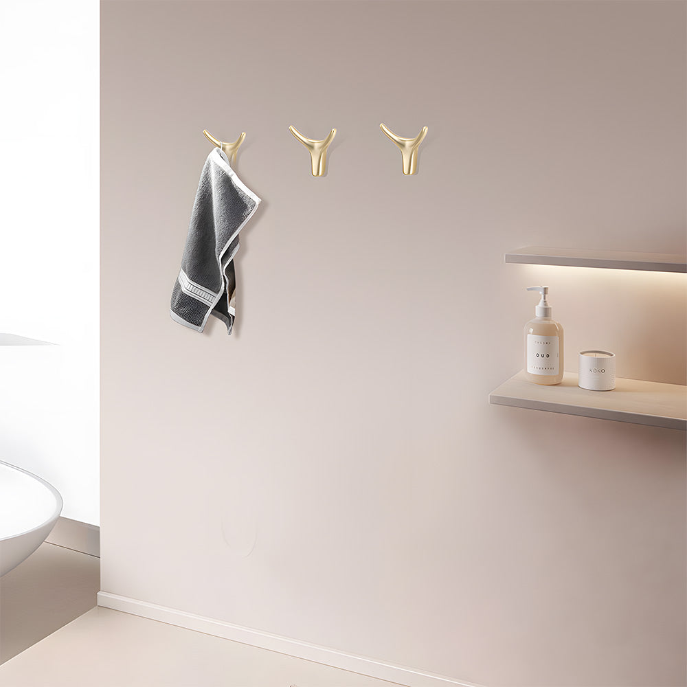 Decorative Metal Antler Single Wall Hook