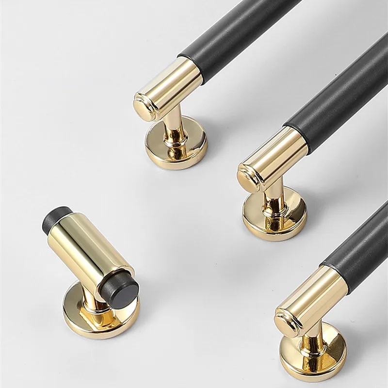 Modern Grey Satin Finish Cabinet Bar Handles Pulls
