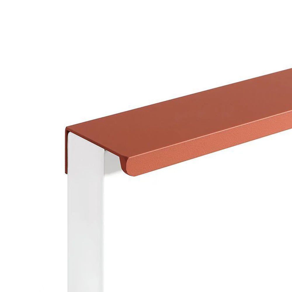 Orange Aluminium Kitchen Cabinet Profile Edge Pull Handles