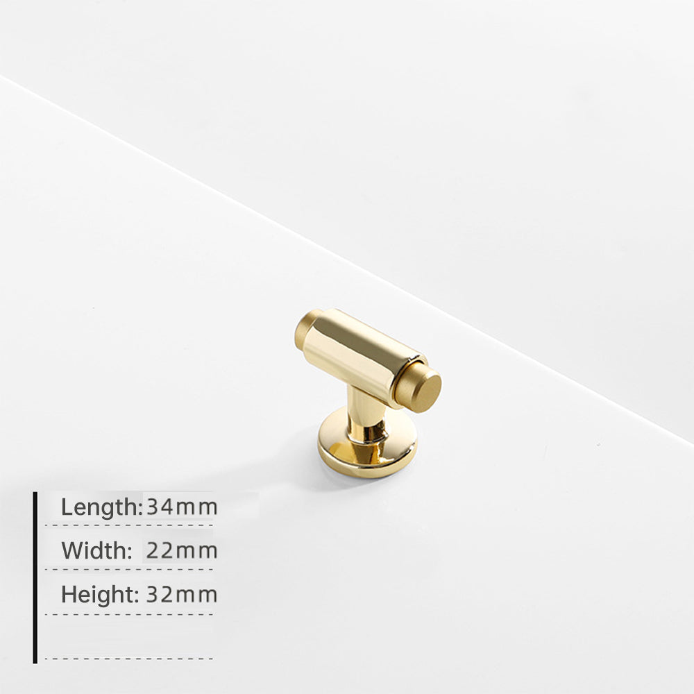 Gold Satin Finish Cupboard Door Cabinet Bar Handles Pulls