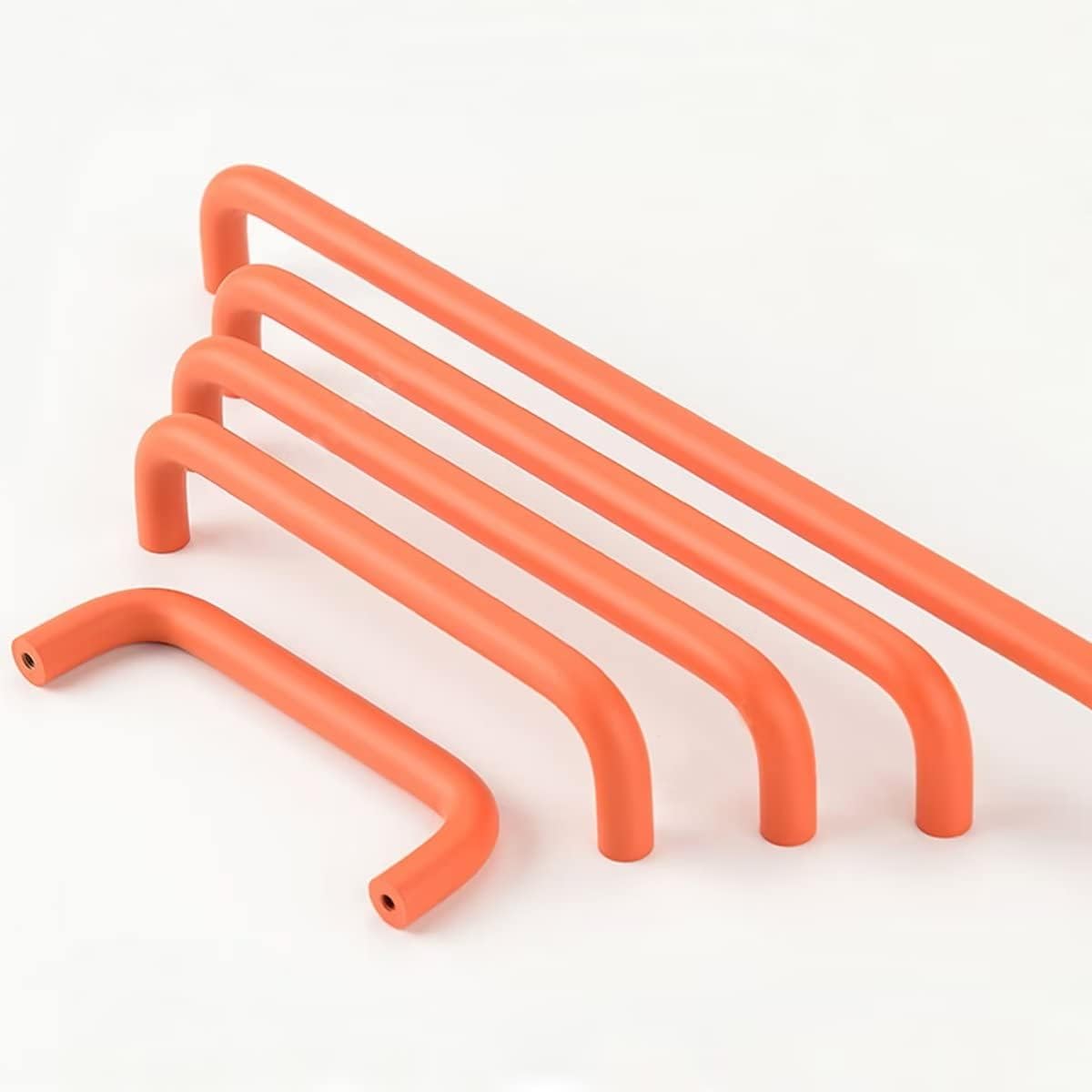Orange Macaron Wardrobe Handles For Children's Room