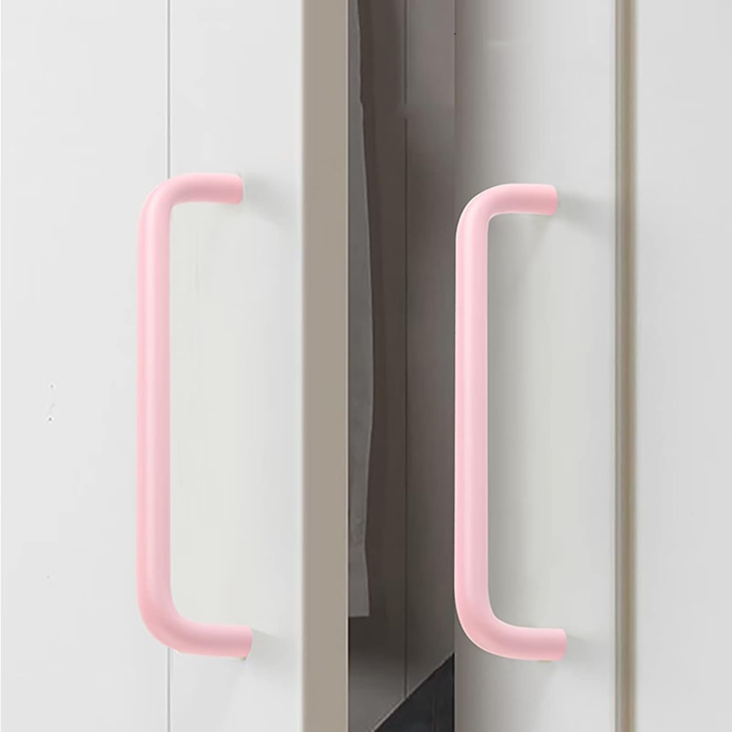 Cute Pink Wardrobe Cabinet Handles For Girls Children's Room