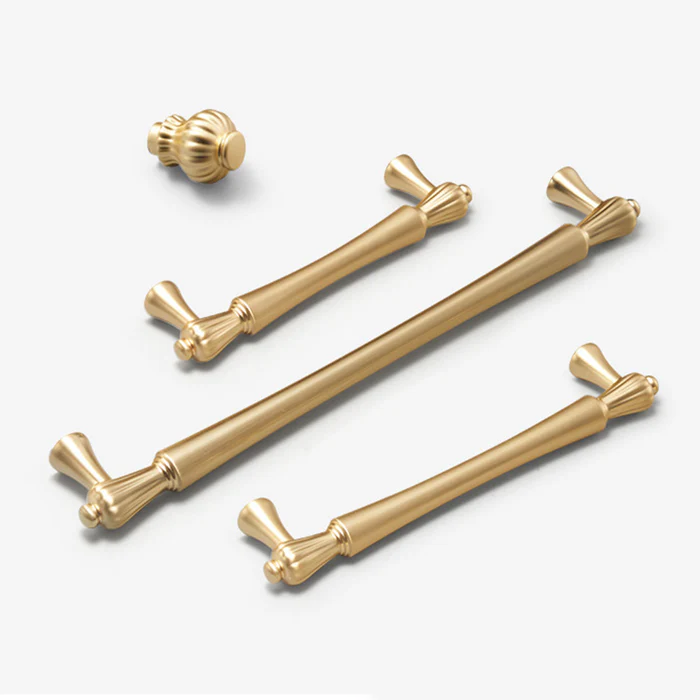 Luxury Gold Bar Cabinet Handles Pulls For Kitchen Bathroom