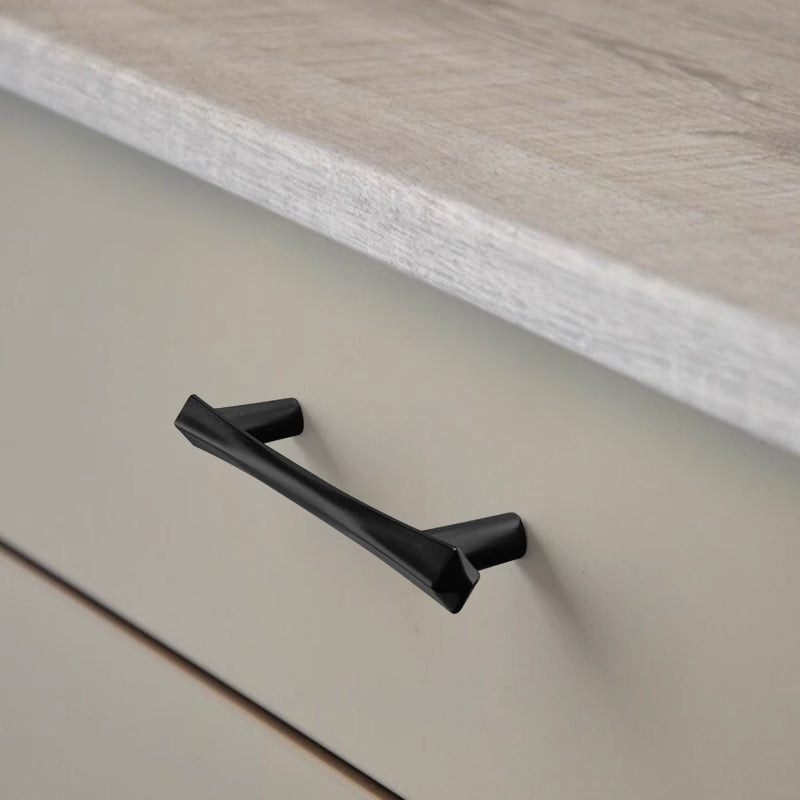 Mordern Black Bathroom Dresser Cabinet Pulls And Handles