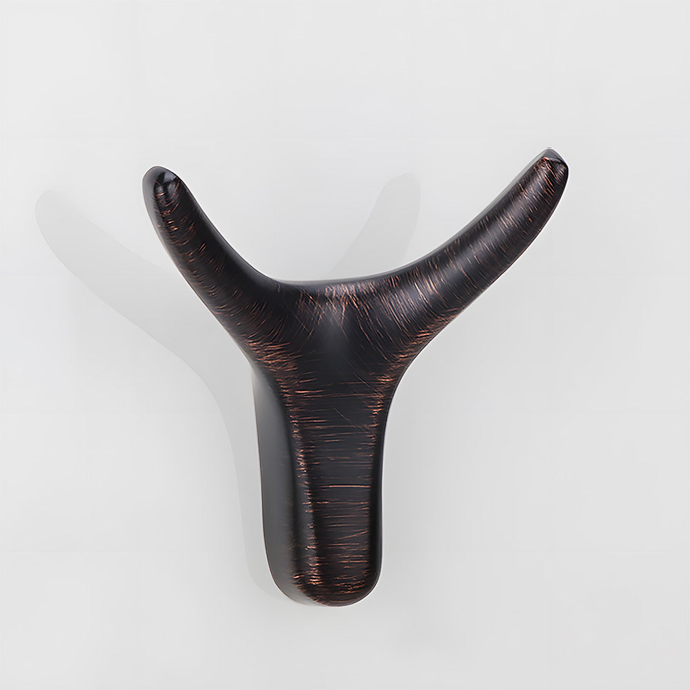 Decorative Metal Antler Single Wall Hook