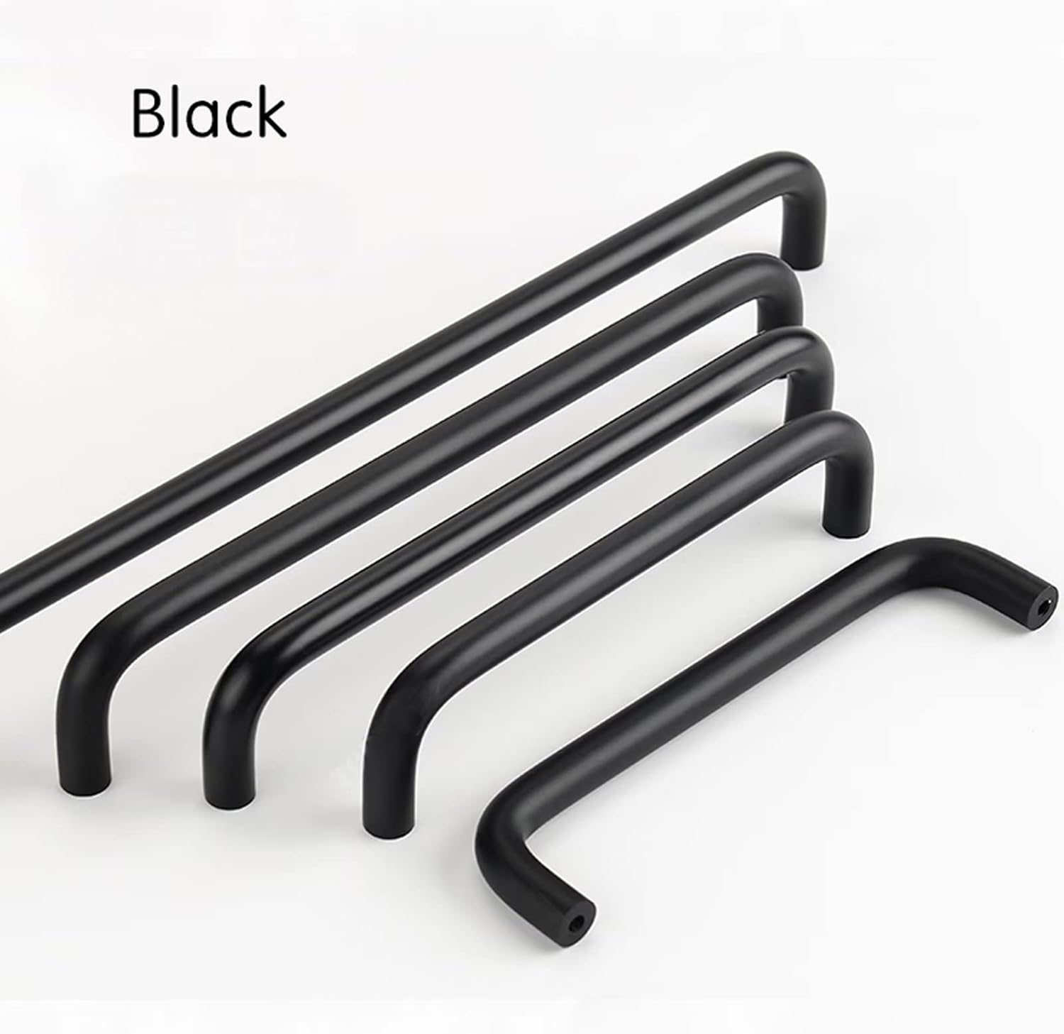 Black Aluminum Wardrobe Handles For Children's Room