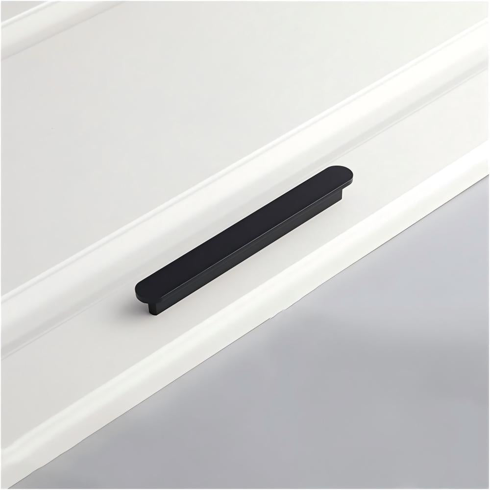Black Brushed Aluminium Kitchen Cupboard Handles