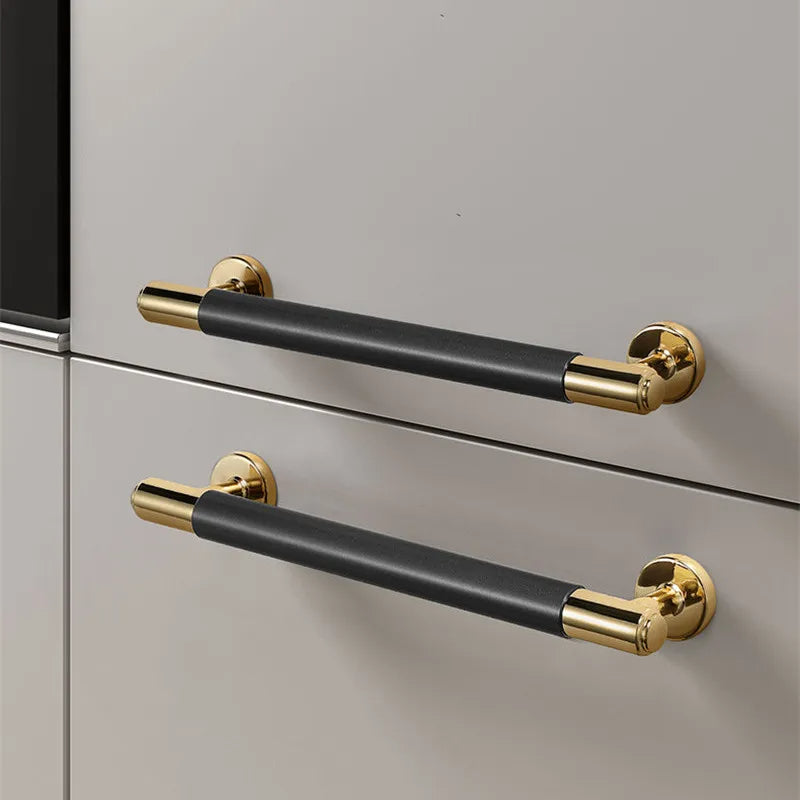 Modern Grey Satin Finish Cabinet Bar Handles Pulls