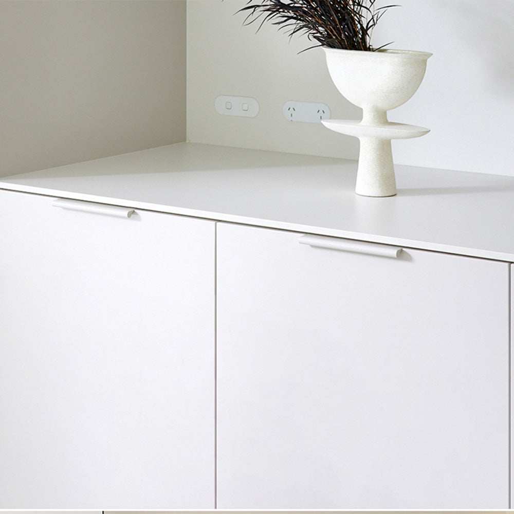 Colorful Invisible Edge Pull Handles Aluminum Drawer Wardrobe Pulls