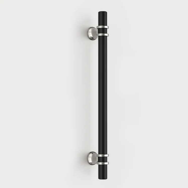 Black Silver Zinc Alloy Fashion Kitchen Cabinet Handles