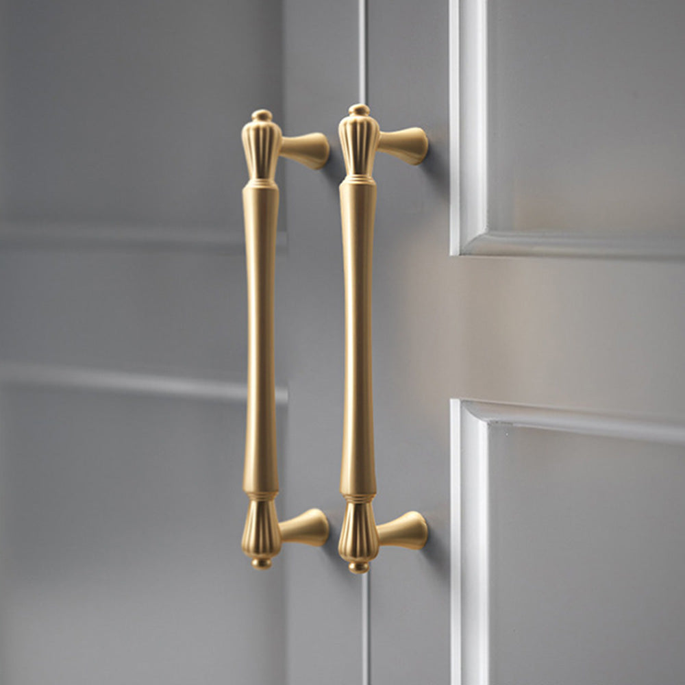 Luxury Gold Bar Cabinet Handles Pulls For Kitchen Bathroom