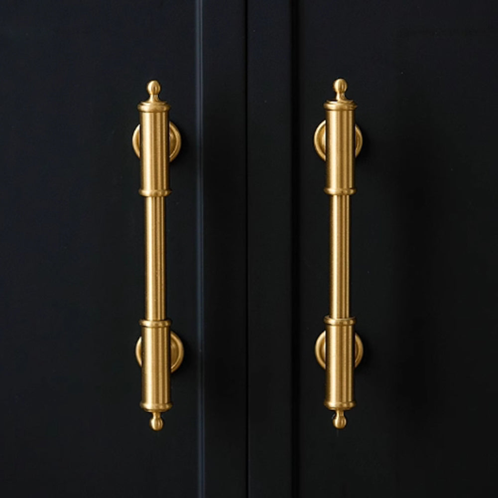 Gold Brass Stain Finish Kitchen Cabinet T Bar Handles