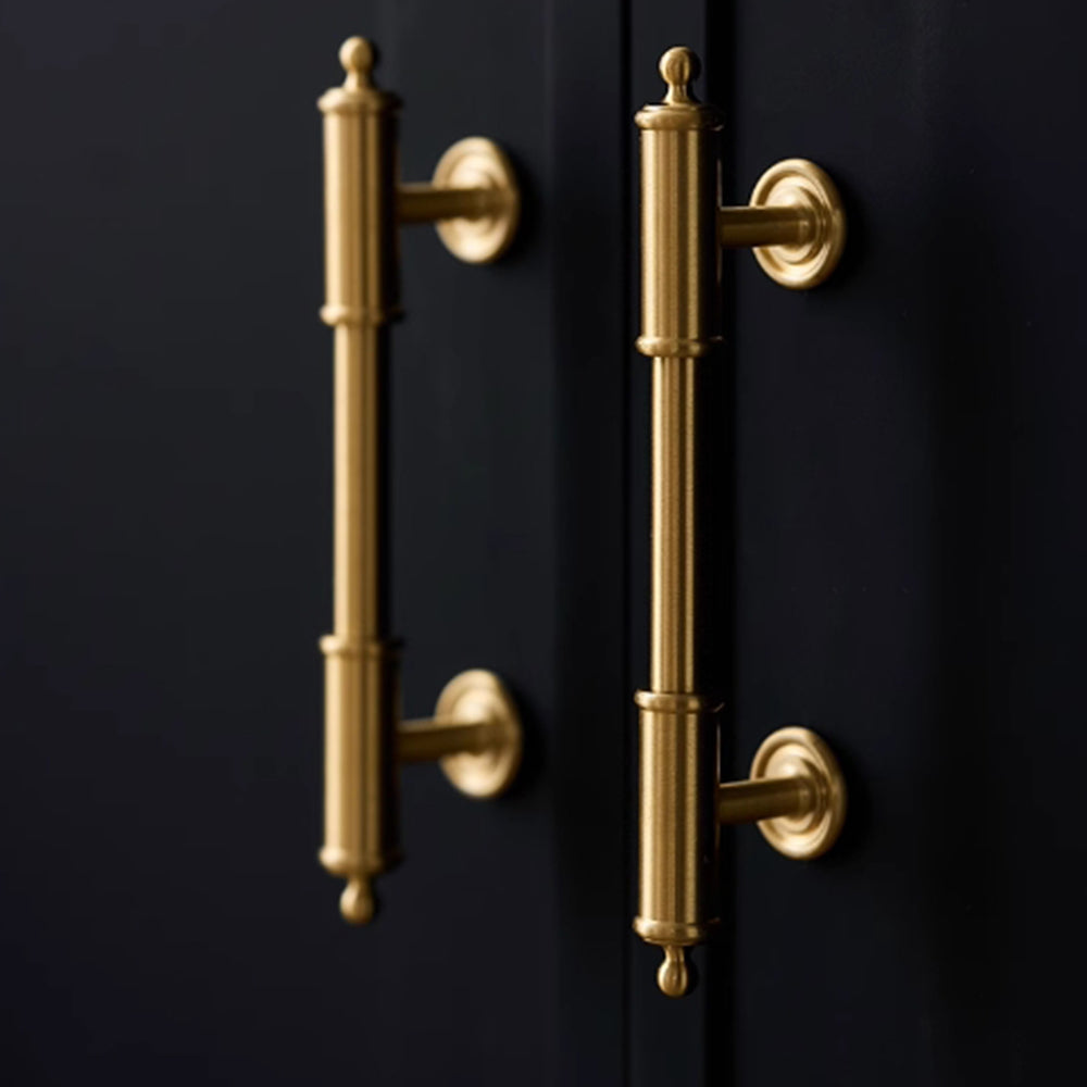 Gold Brass Stain Finish Kitchen Cabinet T Bar Handles