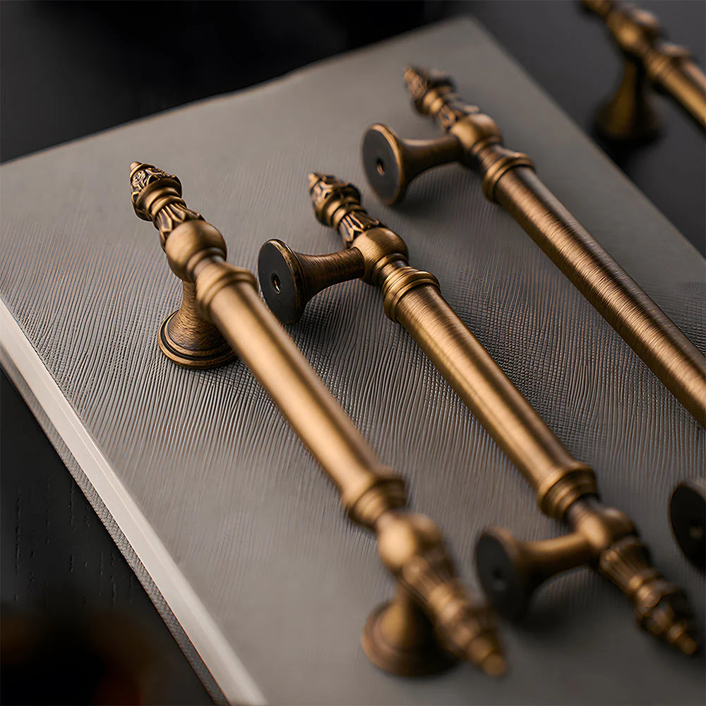 Retro Bronze Finish Kitchen Cabinet Door T Bar Handle