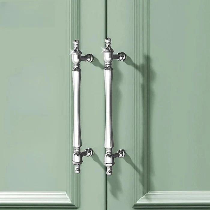 Polished Chrome Finish Brass Cabinet T Bar Shaped Handles