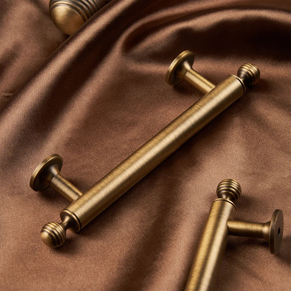 American Bronze Finish Cupboard Cabinet Door T Bar Handle