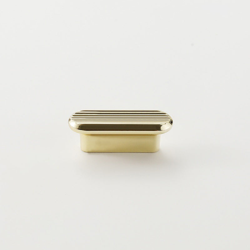 Swiss Gold T-Shaped Zinc Alloy Cabinet Handles
