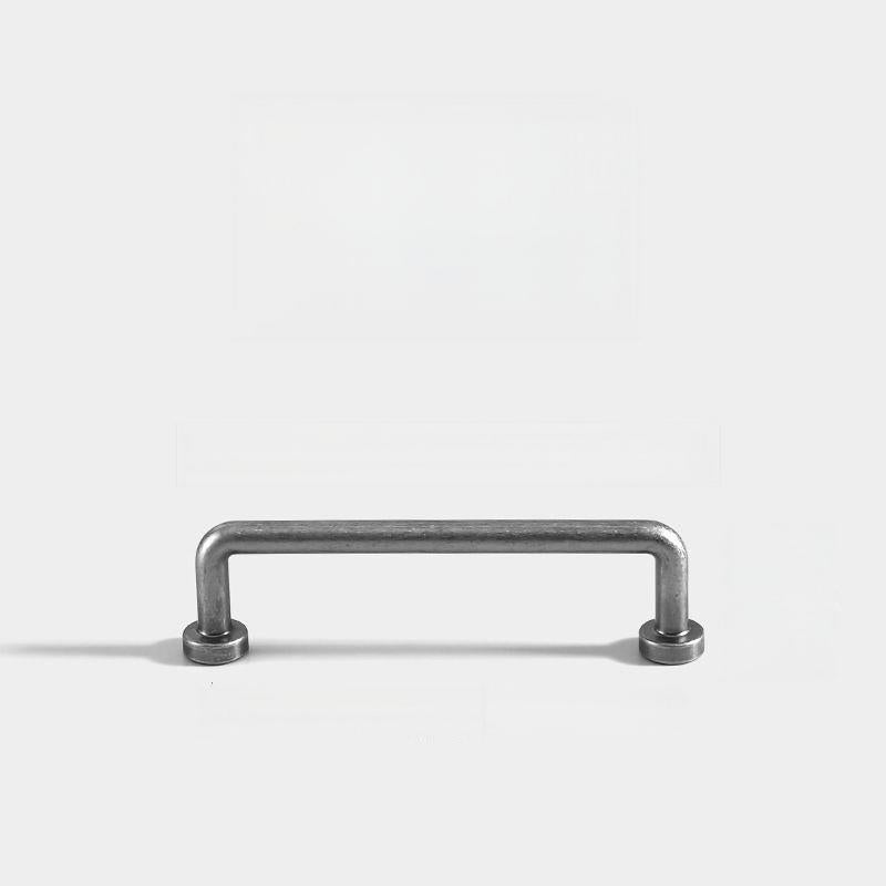 Antique Silver Solid Zinc Alloy Cabinet Cupboard Handles