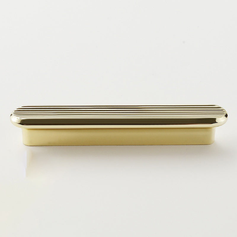 Swiss Gold T-Shaped Zinc Alloy Cabinet Handles
