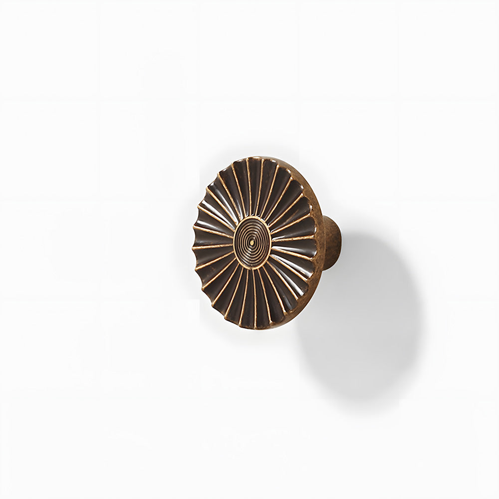 Luxury Sunburst Semi Circle Cabinet Handles