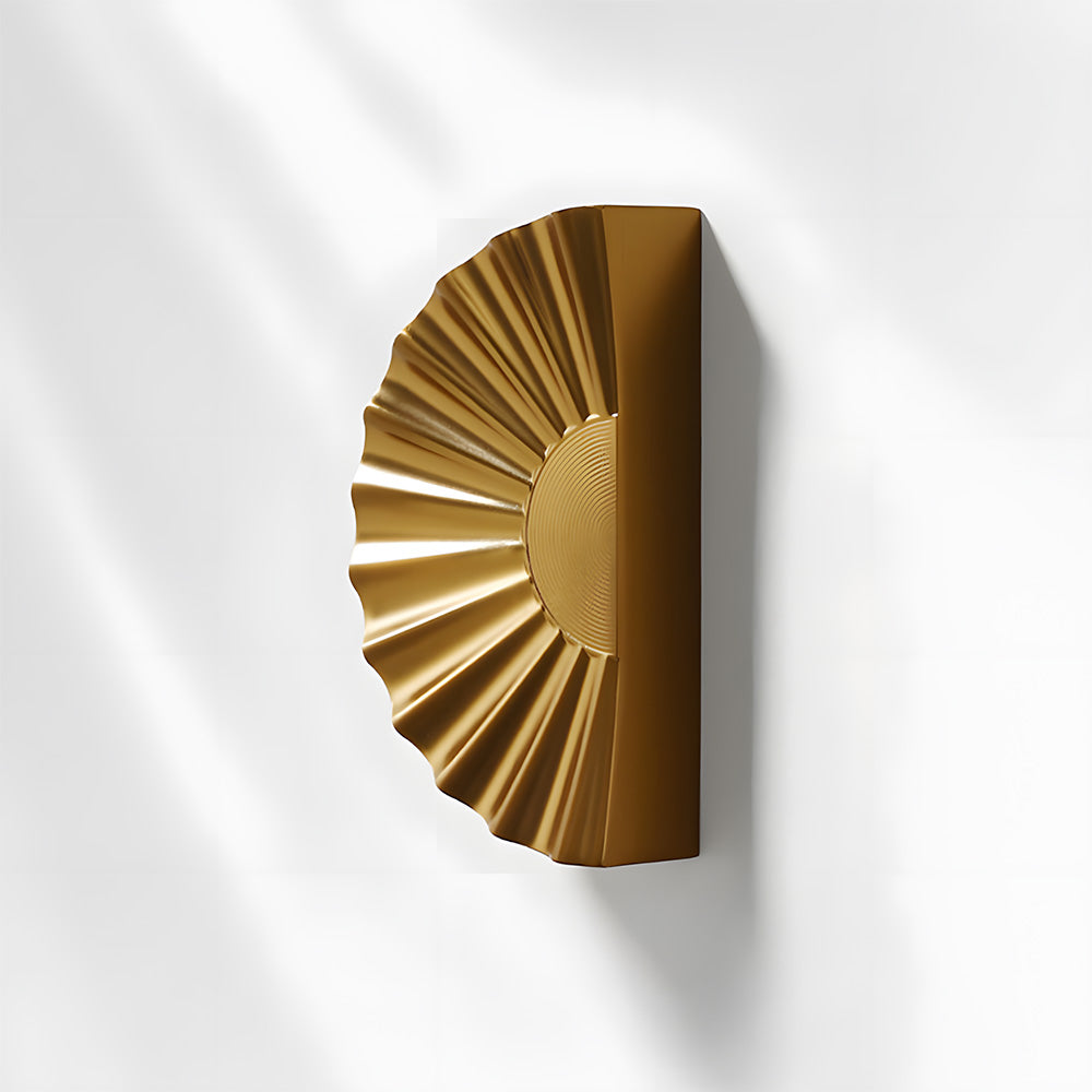 Luxury Sunburst Semi Circle Cabinet Handles