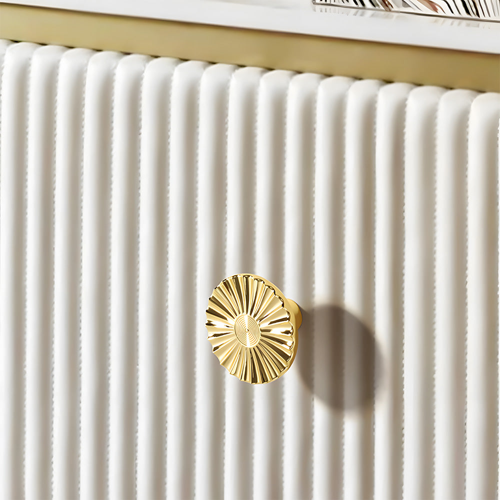 Luxury Sunburst Semi Circle Cabinet Handles