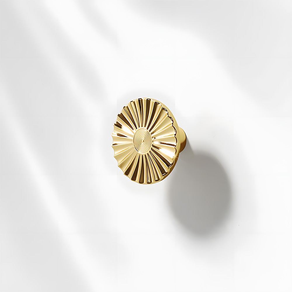 Luxury Sunburst Semi Circle Cabinet Handles