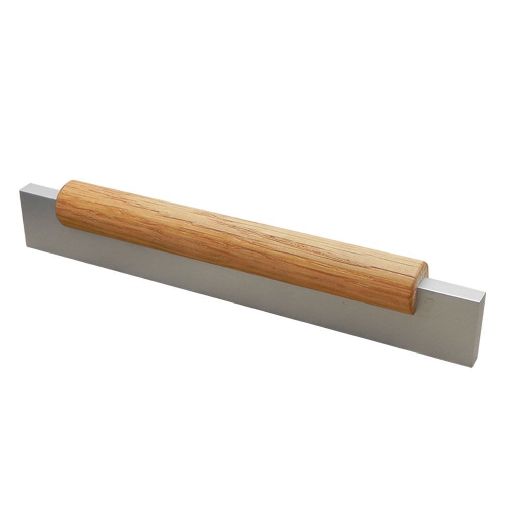 6 Pack Silver Wood Modern Kitchen Cabinet Handles