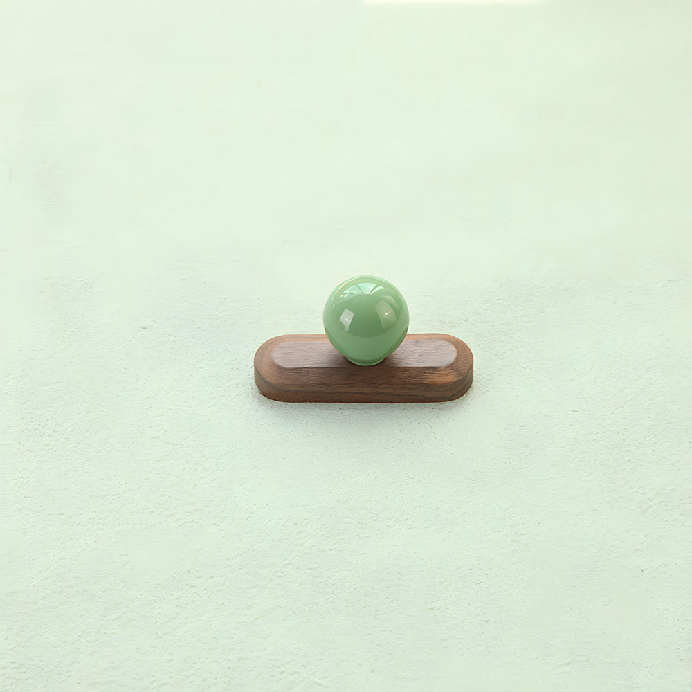 Colourful Wooden Cupboard Handles & Ball Cabinet Knobs