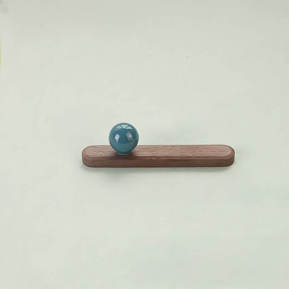 Colourful Wooden Cupboard Handles & Ball Cabinet Knobs