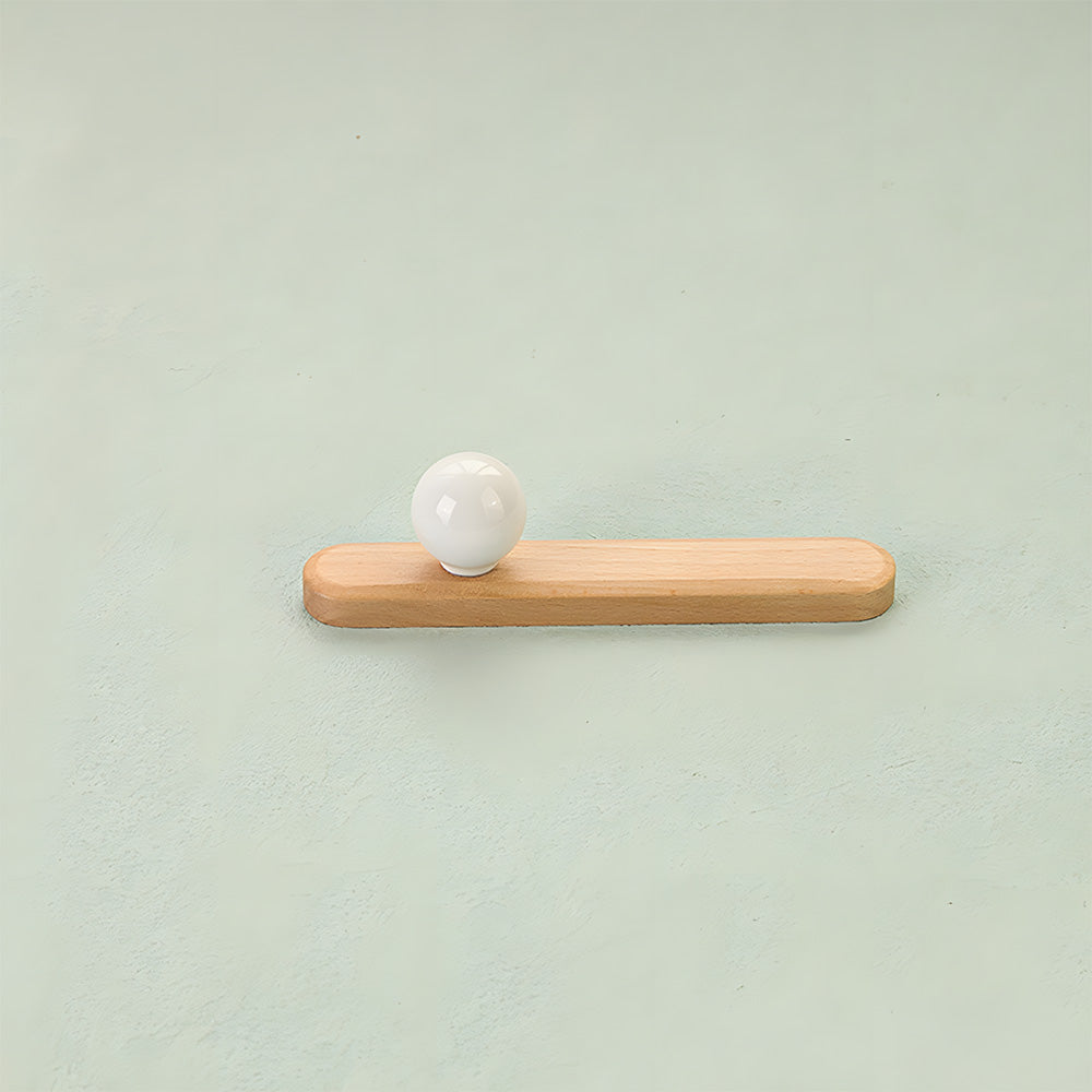 Colourful Wooden Cupboard Handles & Ball Cabinet Knobs