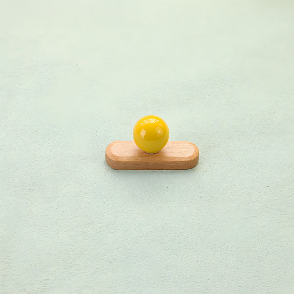 Colourful Wooden Cupboard Handles & Ball Cabinet Knobs
