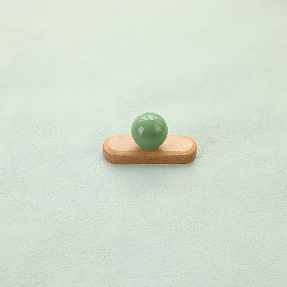 Colourful Wooden Cupboard Handles & Ball Cabinet Knobs