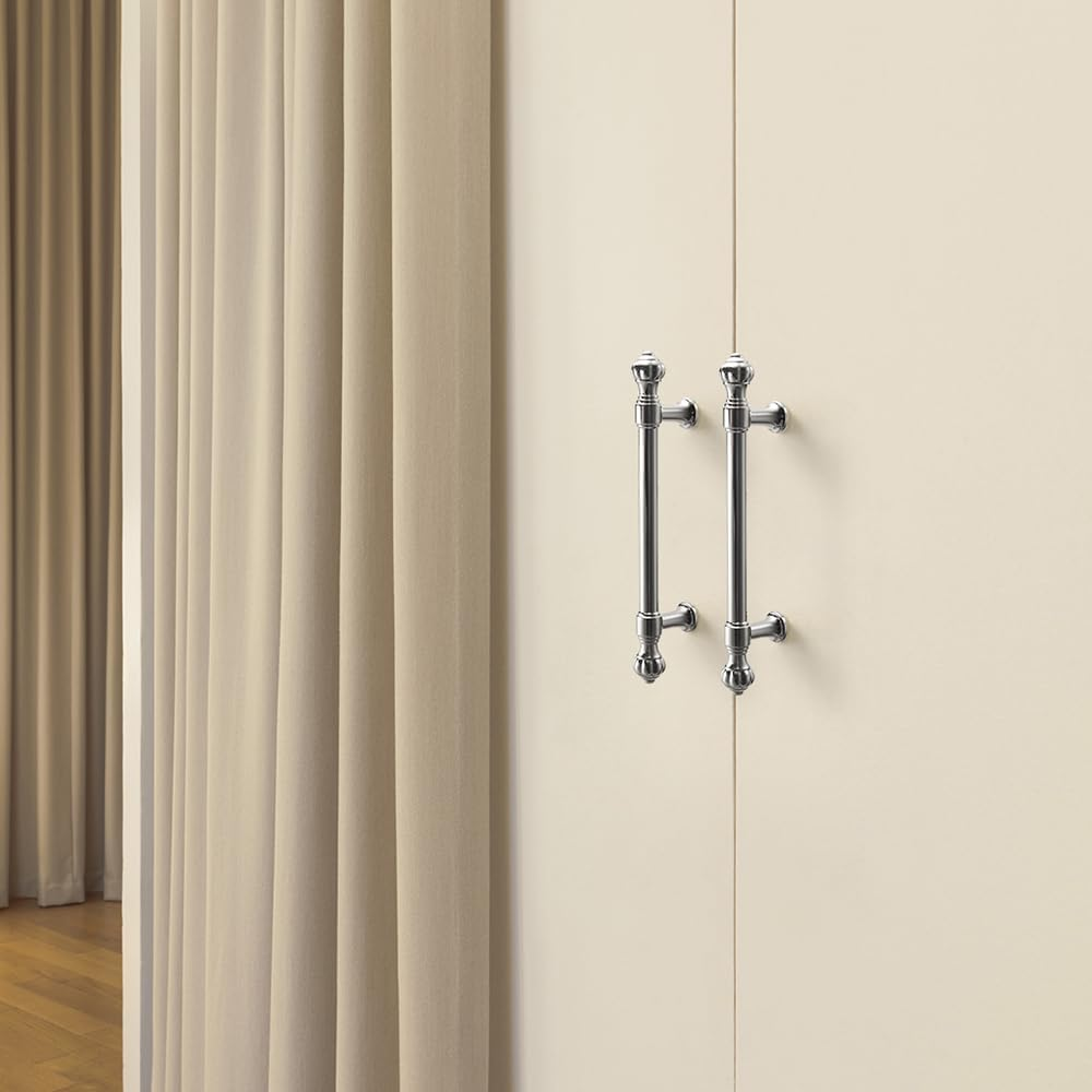Stylish Silver Wardrobe Door Handle For Kitchen Bedroom