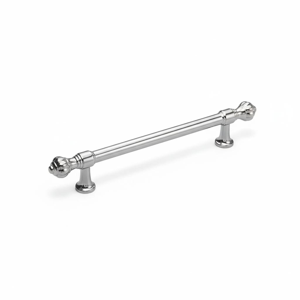 Stylish Silver Wardrobe Door Handle For Kitchen Bedroom