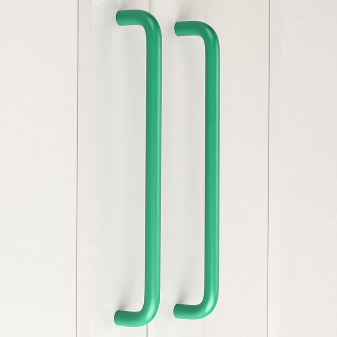 Colourful Green Wardrobe Dresser Handles For Children's Room