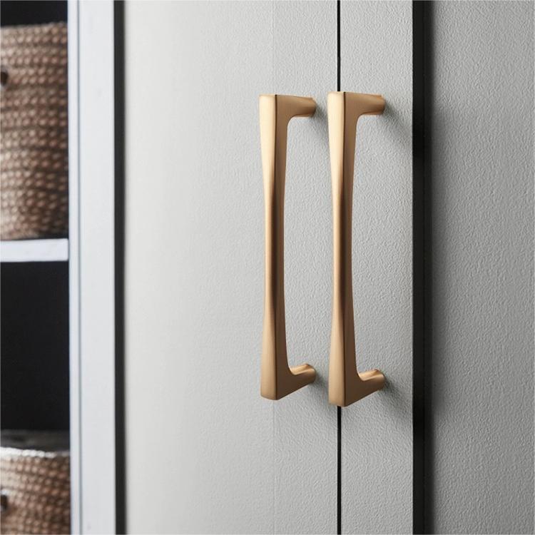 Gold Modern Kitchen Cabinet Door Bar Handles Pulls