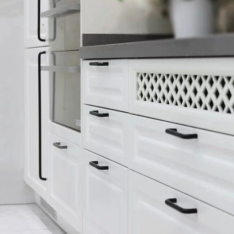 Black Aluminum Wardrobe Handles For Children's Room