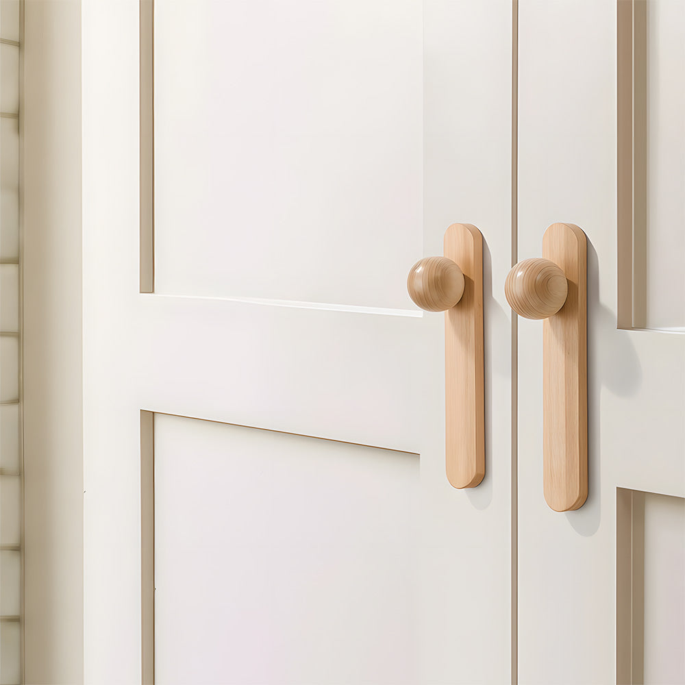 Modern Timber Natural Wood Cabinet Handles