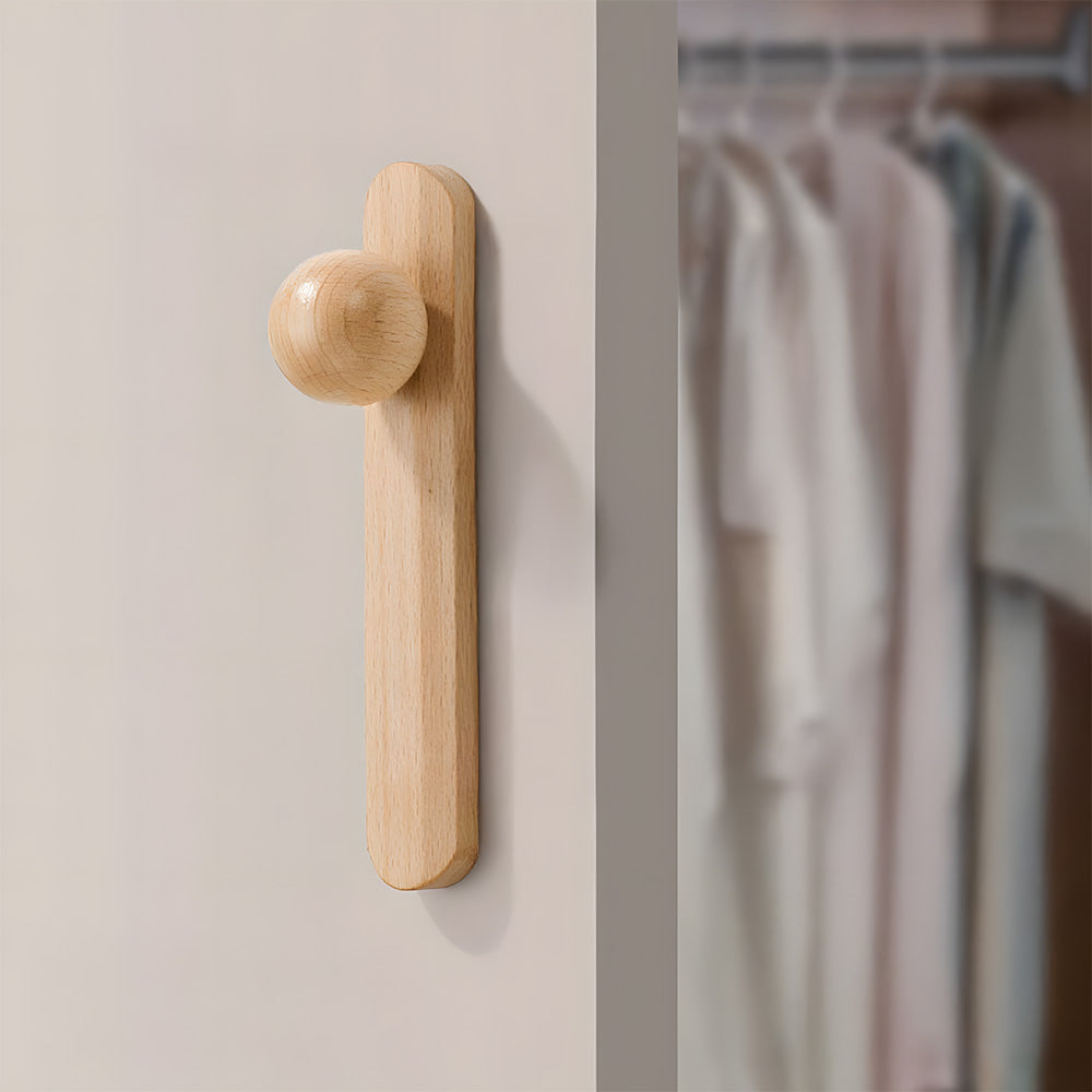 Modern Timber Natural Wood Cabinet Handles