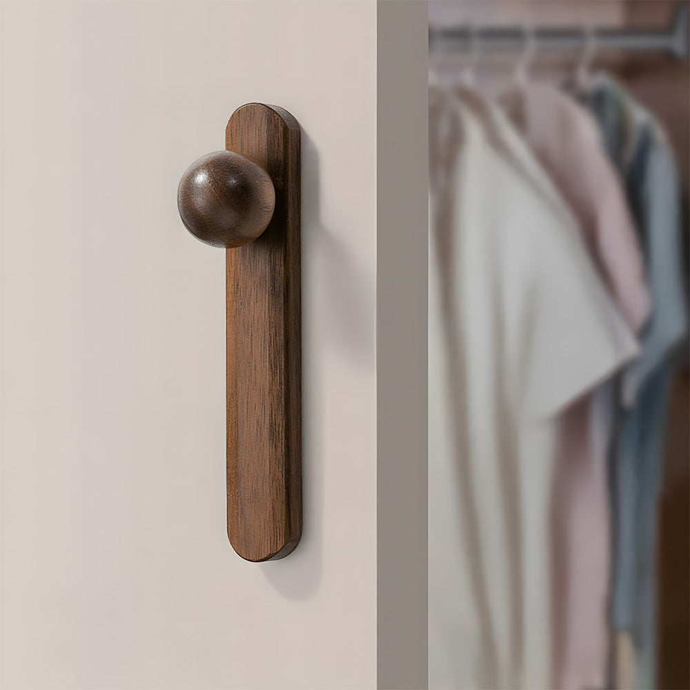 Modern Timber Natural Wood Cabinet Handles