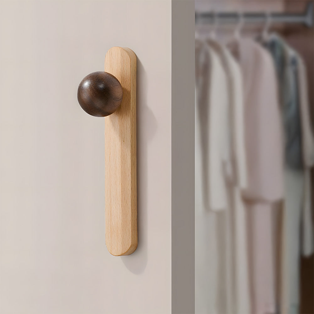 Modern Timber Natural Wood Cabinet Handles